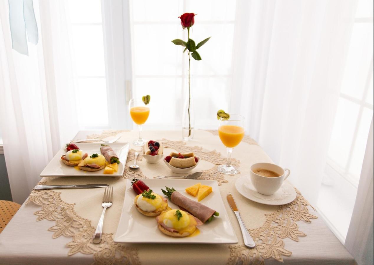 Bed and Breakfast Au Coeur De Saint-Sauveur-des-Monts Exterior foto