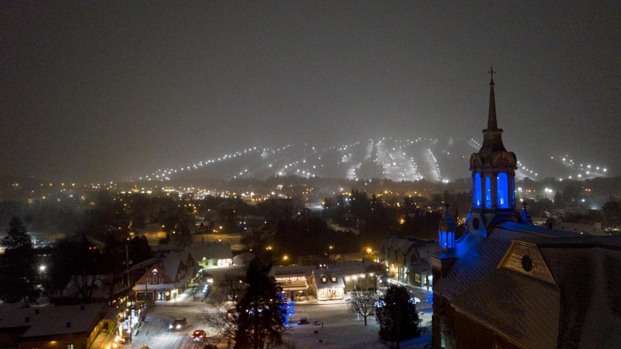 Bed and Breakfast Au Coeur De Saint-Sauveur-des-Monts Exterior foto